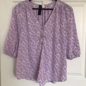 3/4 sleeve blouse